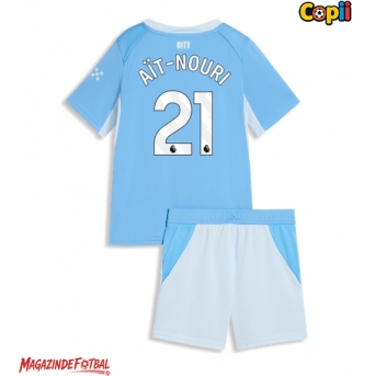 Manchester City Rayan Ait-Nouri #21 Echipament de Fotbal Replică 2026-27 Copii Acasa (+ Șorturi)